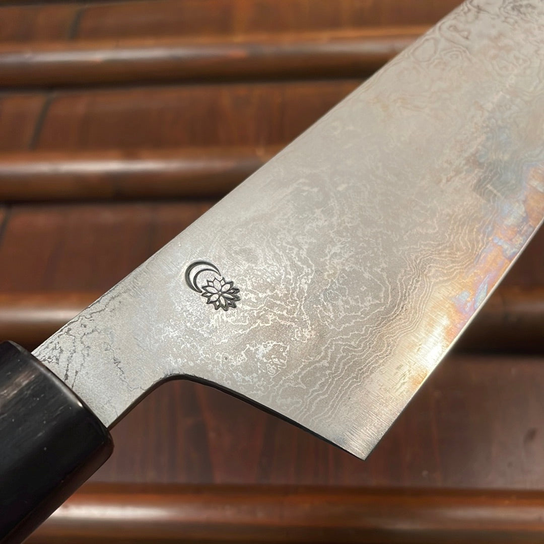 Sakai Kikumori 'Kikuzuki Uzu' 240mm Gyuto - Aogami 1
