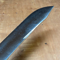 American 7" Bullnose Butcher Carbon Steel Rosewood Brass 1920's-50's