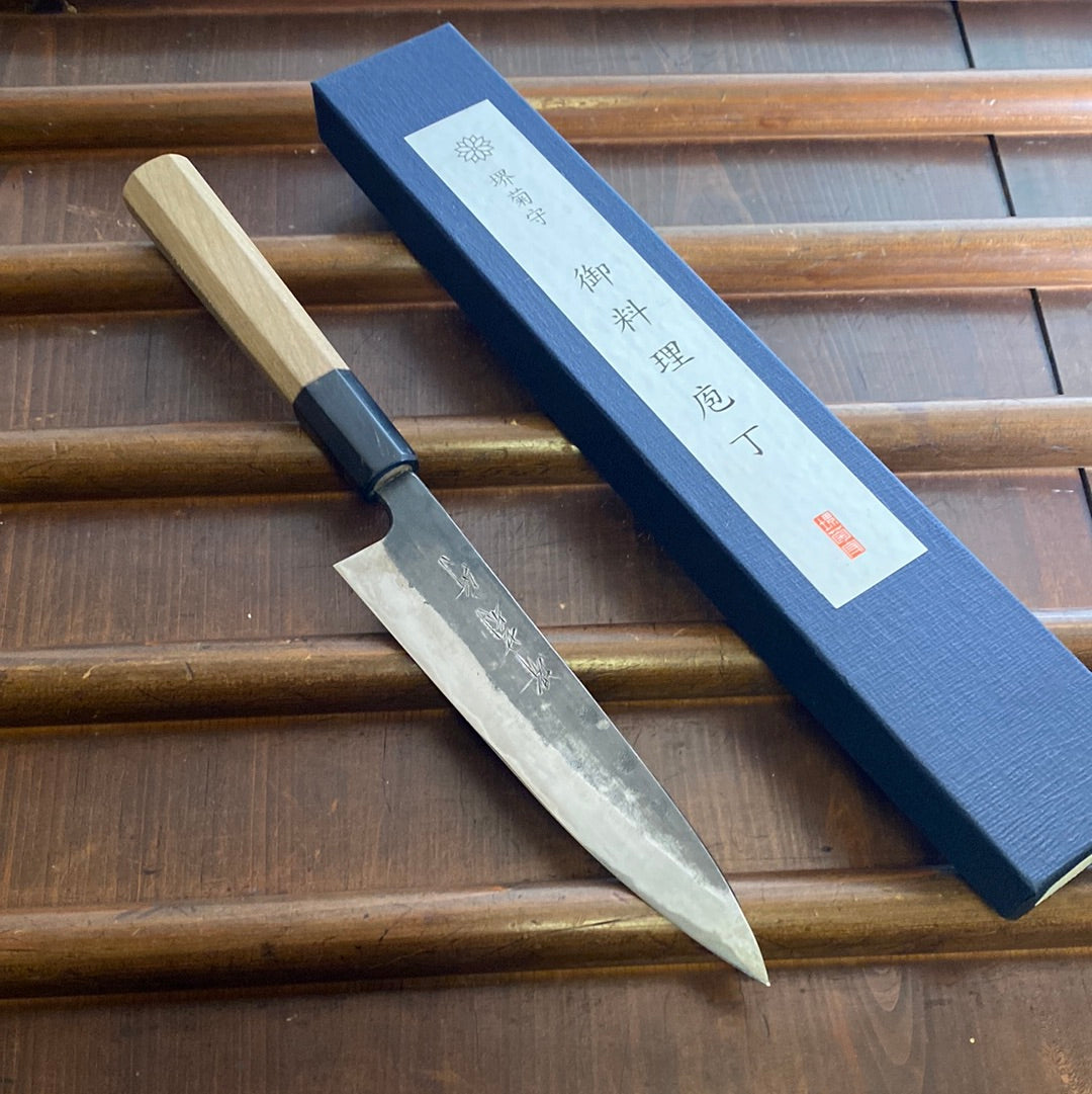 Sakai Kikumori 150mm Wa Petty - Shirogami 1 - Kurouchi