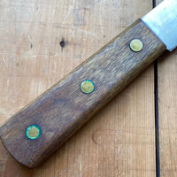 Unmarked 12” Scimitar Carbon Steel USA 1950’s-70’s?