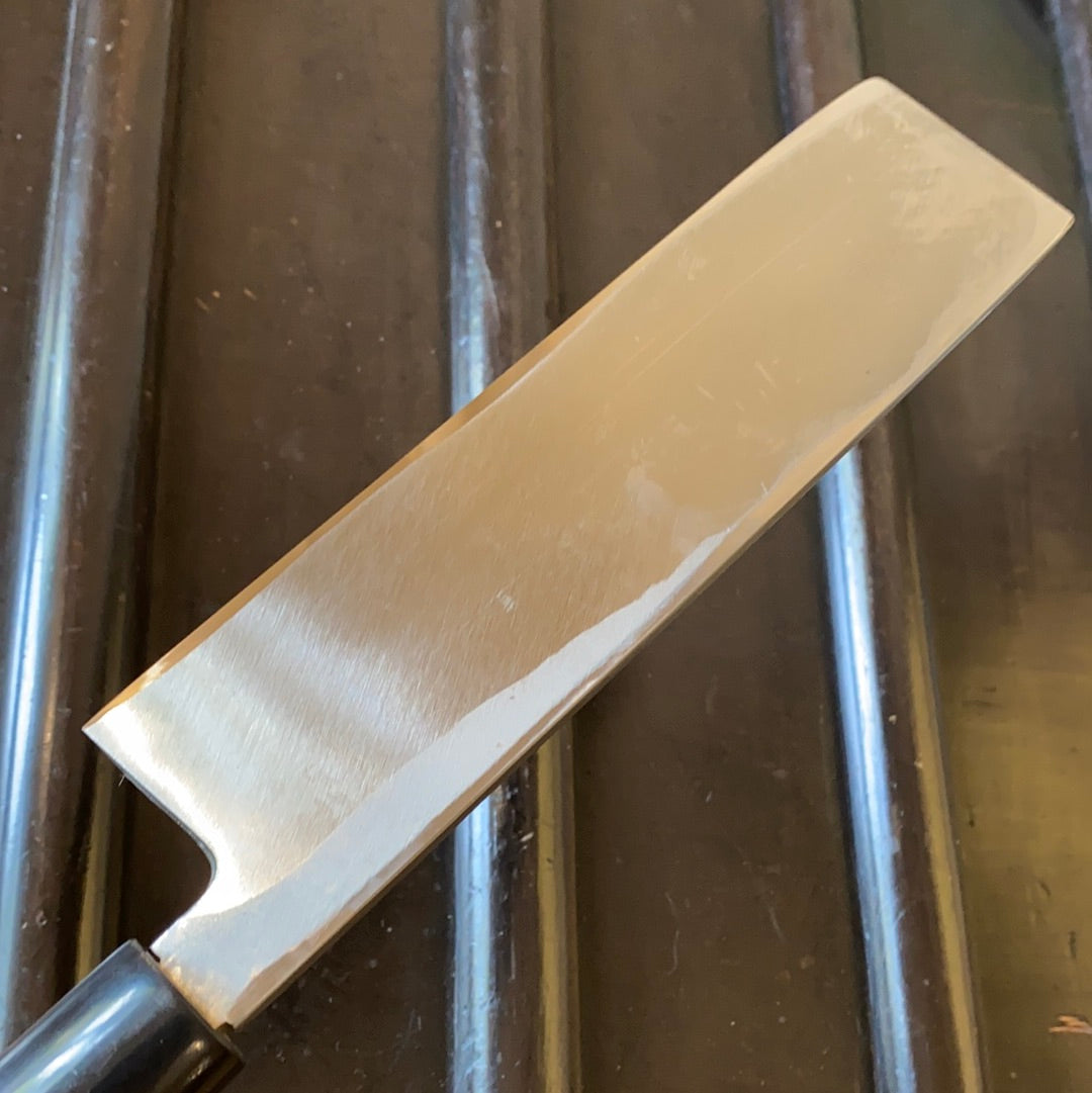 Kikuichi Kasumi 180mm Usuba Shirogami  W Saya