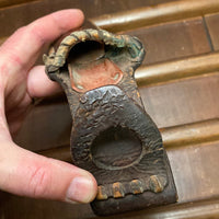 Morseth 5” Original Model 1 Stag Safe-Lok Sheath - Norway / Washington USA 1950’s