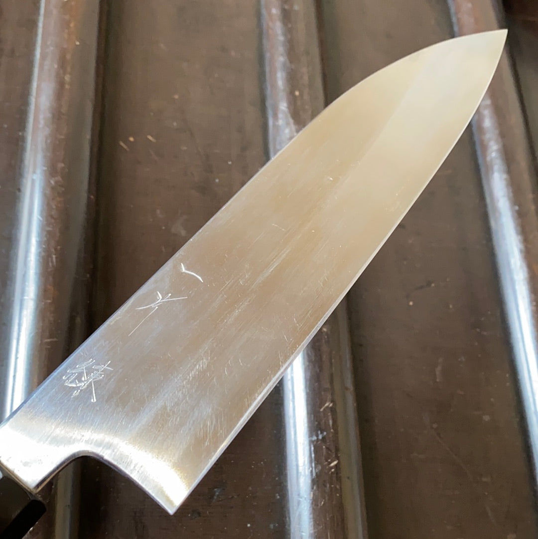 Hitohira Kikuchiyo Ren 180mm Santoku Shirogami #2