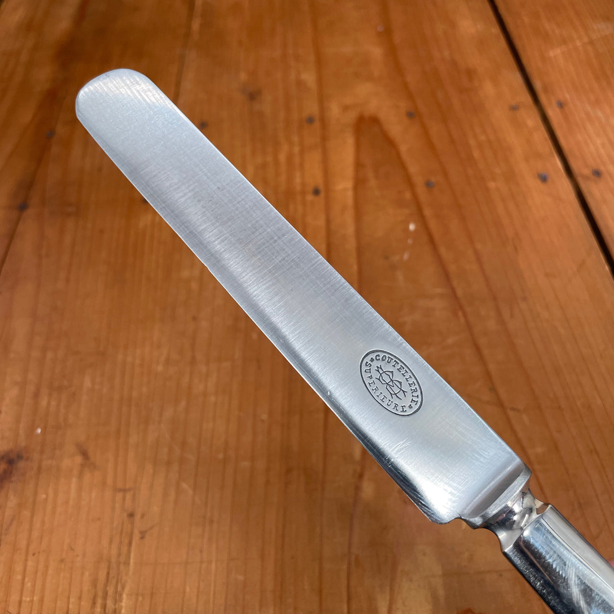 Coutellerie Superieur Table Knife Set Carbon Steel 22pc Set  Inox Thiers 1920's-50's?