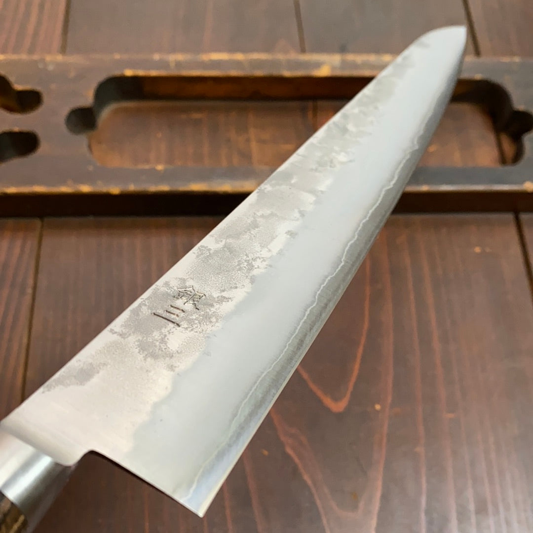 Ohishi 240mm Sujihiki Ginsanko Stainless