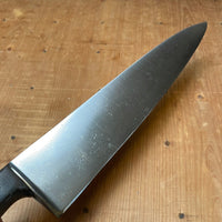 Sword & Shield German 10.5" Forged Carbon Steel Chef Knife 1960s