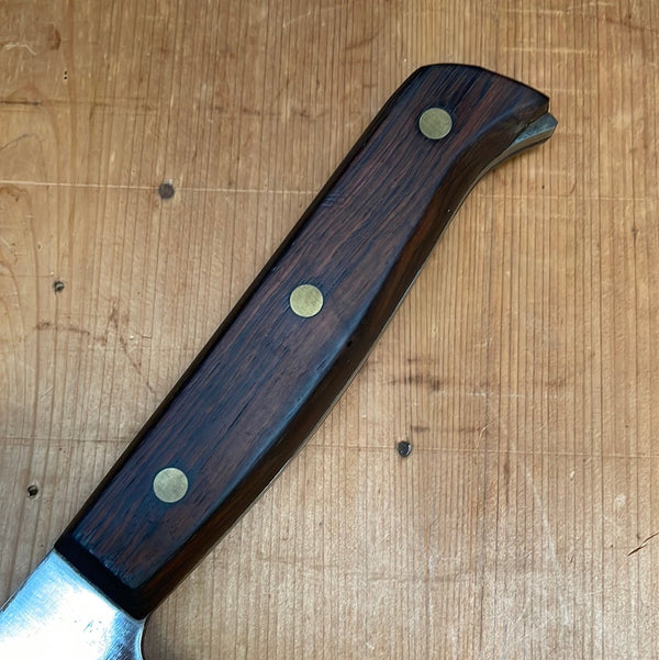 American 8" Cleaver Carbon Steel & Rosewood 1960's-70's?