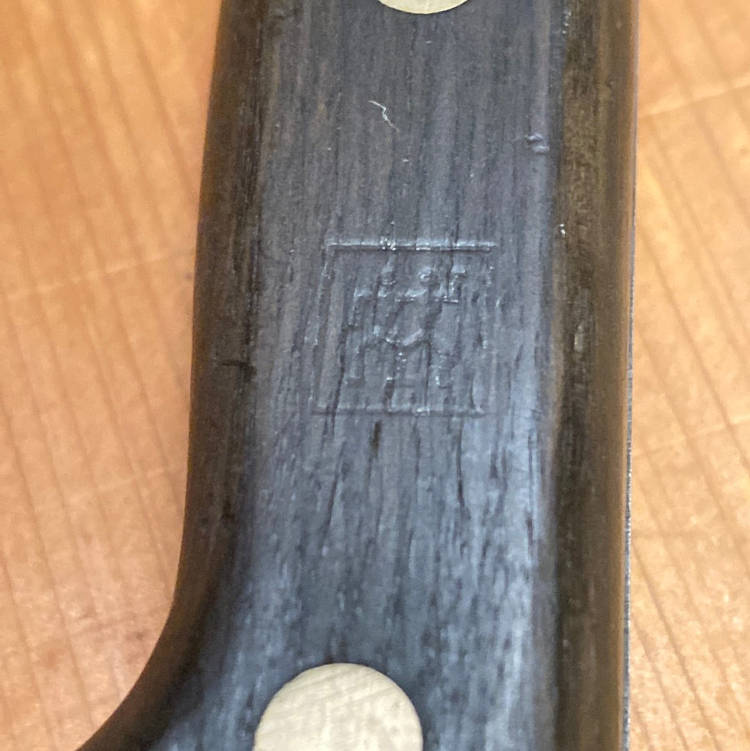 J. A. Henckels 10” Chef Knife Handforged Carbon Steel 1960’ early 70’s