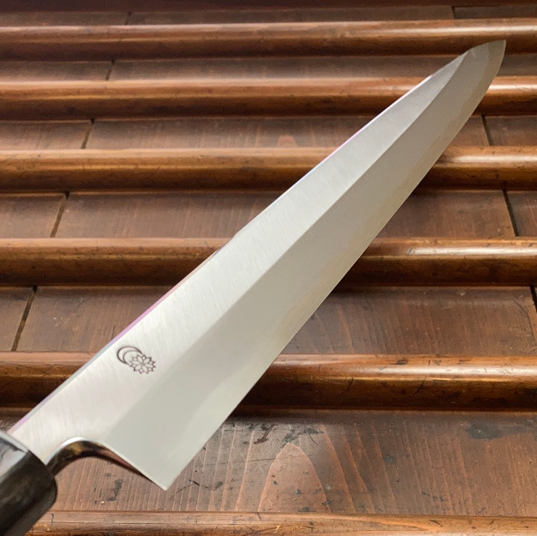Sakai Kikumori 'Kikuzuki Kasumi' 300mm Yanagi - Shirogami 2 - w/ Saya