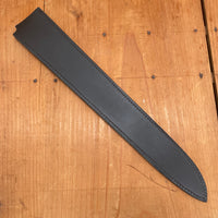 Florentine Kitchen Knives Slicer Black Leather Sheath