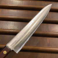 Masakane Vintage 240mm Kanto Gyuto Carbon Steel Rosewood 1960s