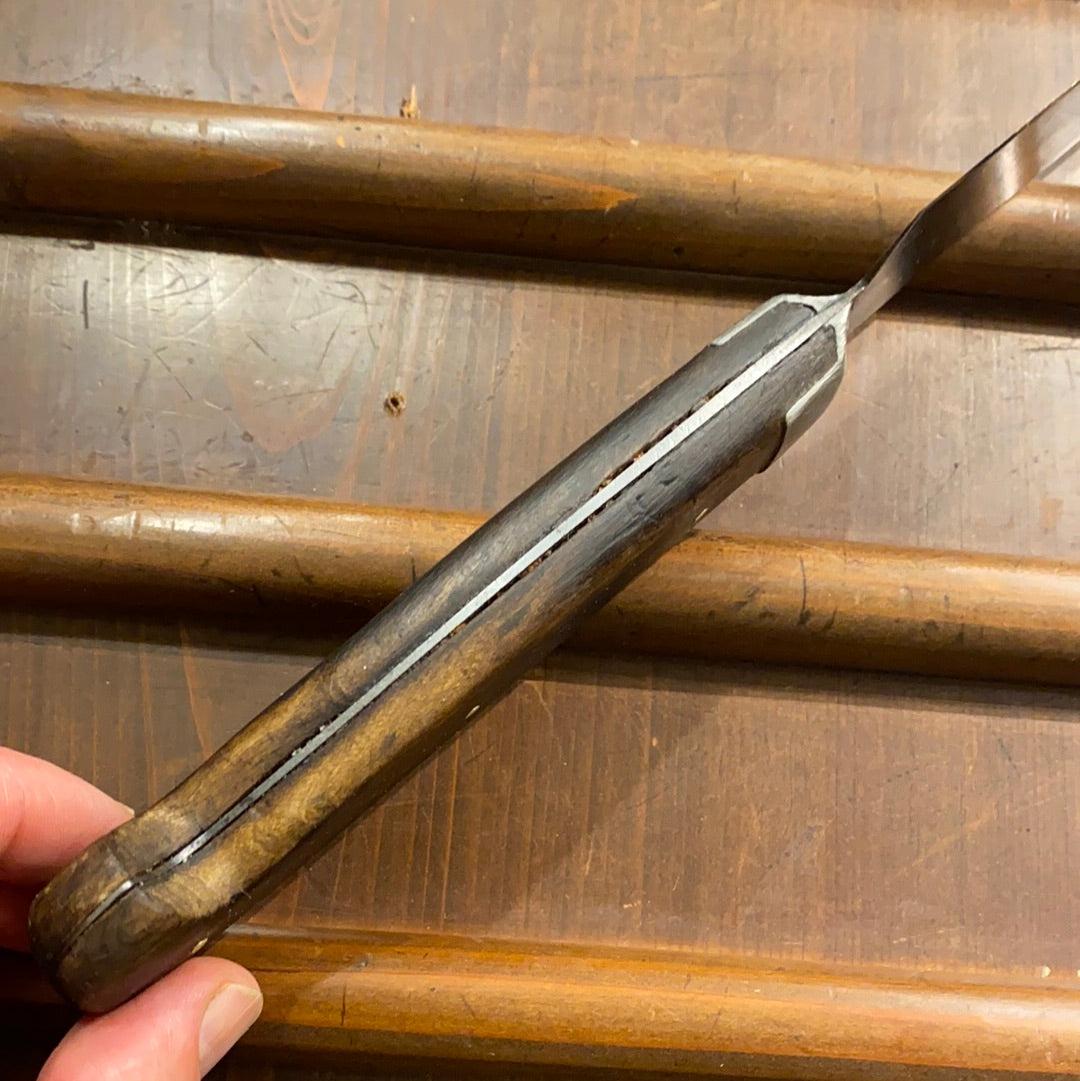 Unmarked 11” Flexible Slicer Carbon Steel American 1880’s-1920’s