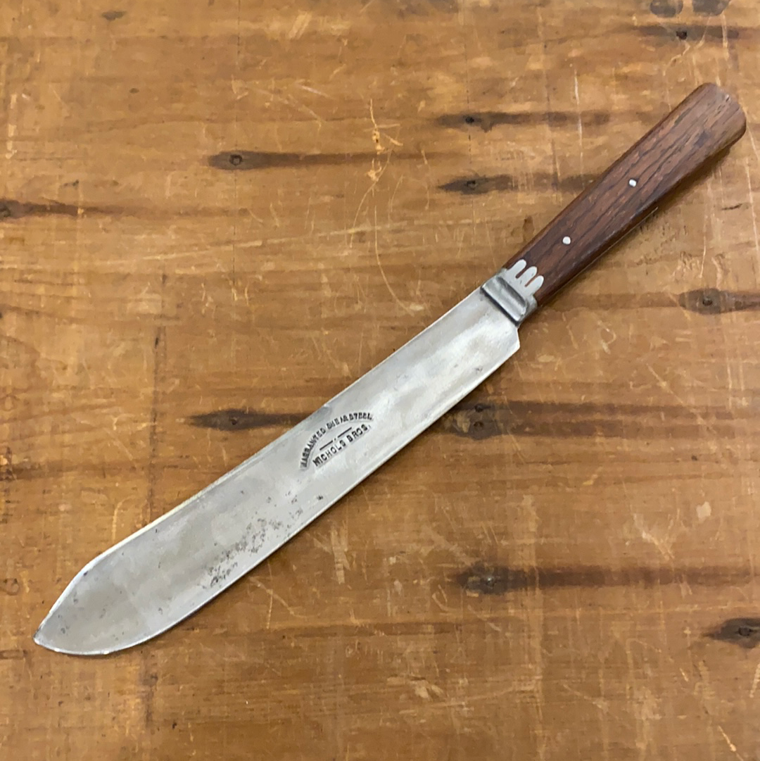 Nichols Bros. 8” Bullnose Butcher Shear Steel Late 19th C