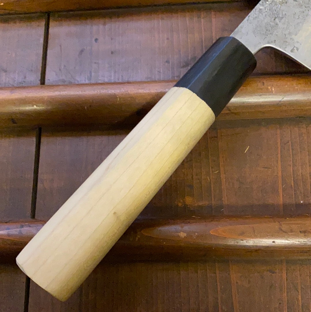Tojiro 210mm Gyuto Aogami 2 Iron Suminagashi Ho / Horn W Kiri Box