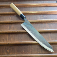 Tosa Tadayoshi 240mm Tosa Style Wa Gyuto - Shirogami 1 D Ho Horn