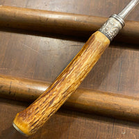 Silverplate American Cheese Pusher For Soft Ripe Cheese Unmarked