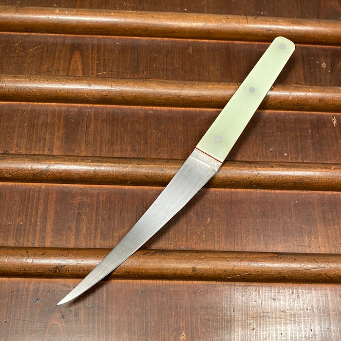Silverthorn 6" Boning O1 Carbon Steel Green G10 Handle