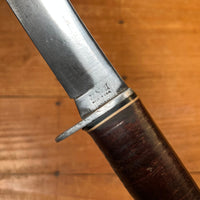 West Cut 4.5” Fixed Blade Knife Boulder Colo. 1950's