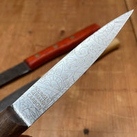 Friedr Herder Paring Knife Set Carbon Birdsbeak Sheepsfoot Spear Padouk Olive Walnut