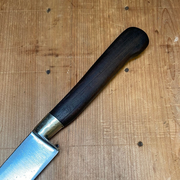 Nogent Style 8.8" Slicer Carbon Steel Ebony Nickle