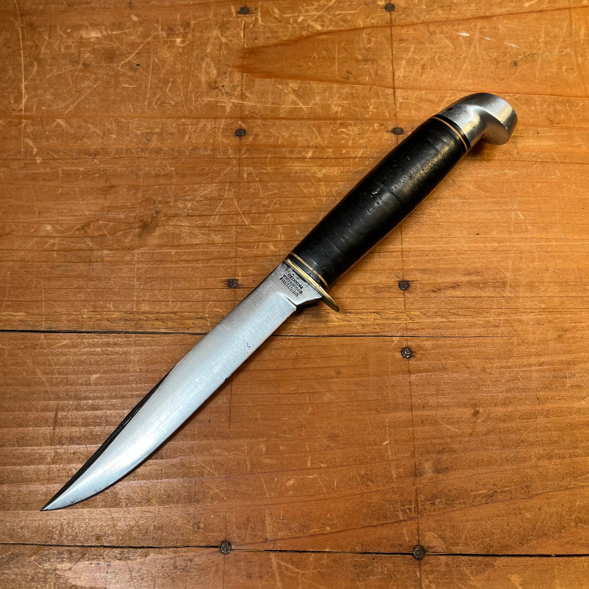 Western Boulder Colo 4.25” Bird & Trout Fixed Blade Knife Boulder Colo. 1956-78