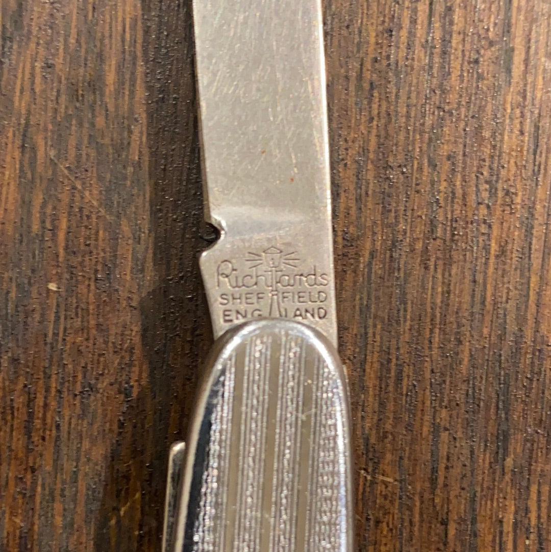 Richards of Sheffield 3.5” Pipe Smokers Knife 1960’s