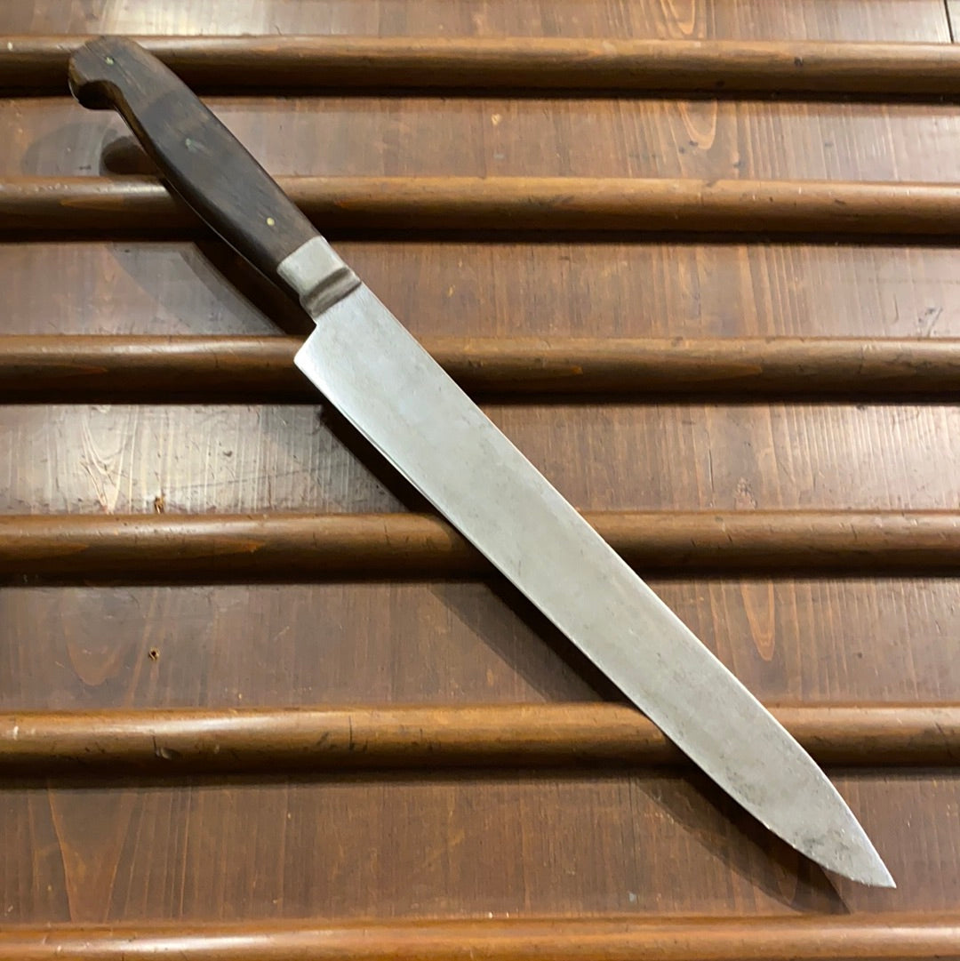 Unmarked 11” Flexible Slicer Carbon Steel American 1880’s-1920’s