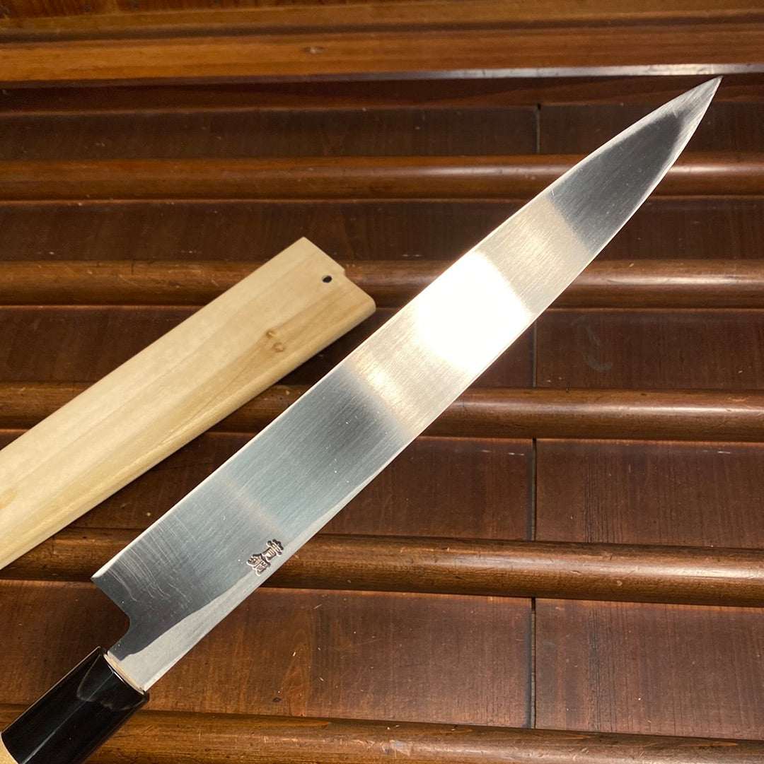 Hitohira Gorobei 240mm Yanagi Aogami 2 Ho Wood W Saya & Box
