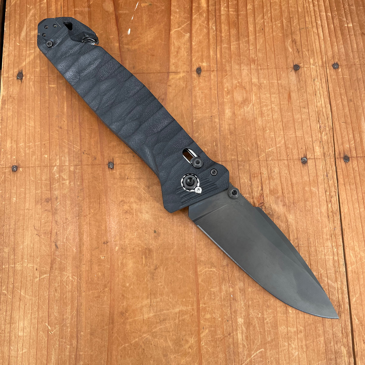 Tarrerias-Bonjean Outdoor C.A.C. S200 Pocket Knife Axis Lock Black