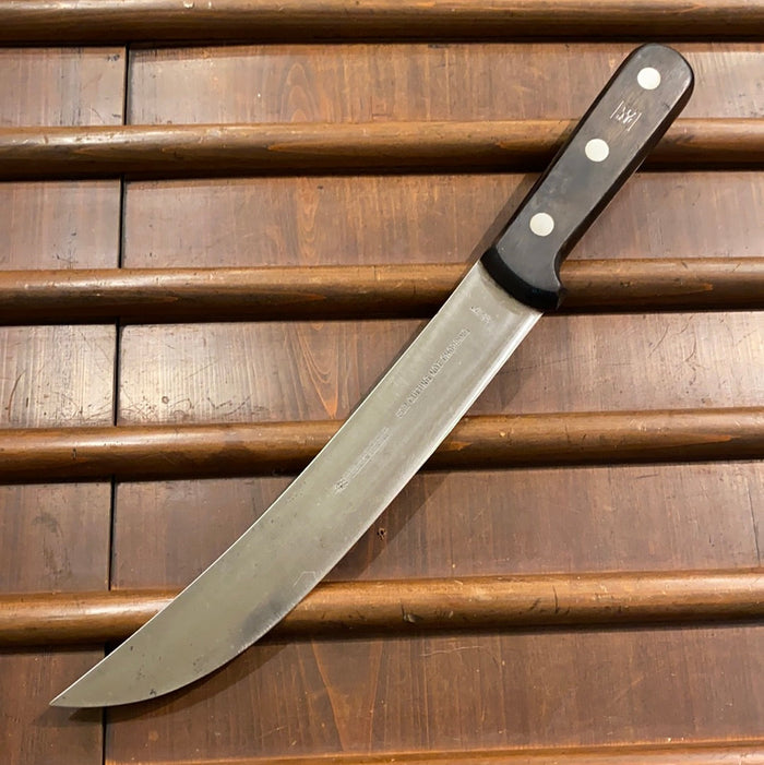 J.A. Henckels 10” Scimitar Carbon Steel 48-10” 1950’s Solingen VGC