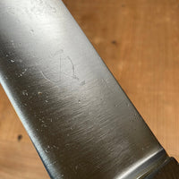 Sword & Shield German 10.5" Forged Carbon Steel Chef Knife 1960s