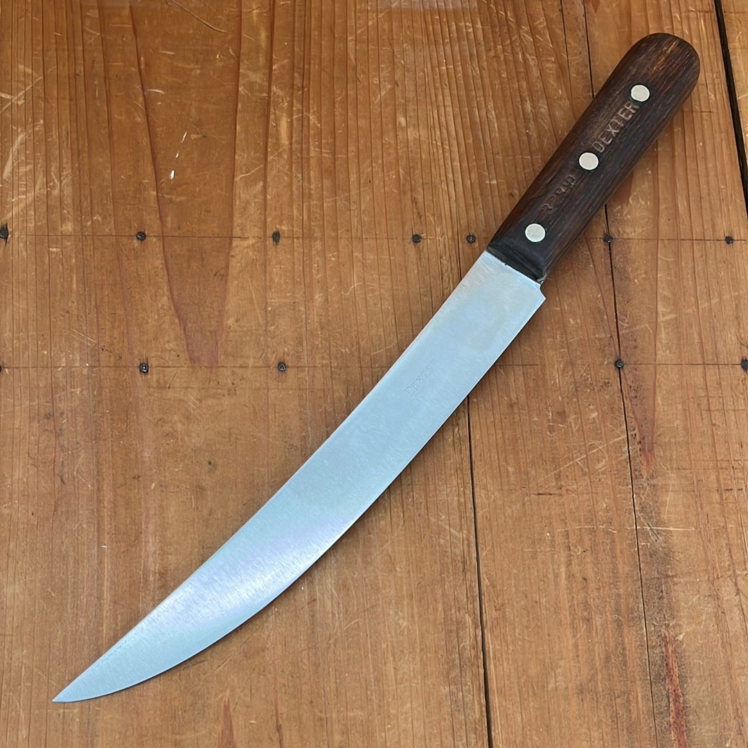 Dexter 10" Scimitar Carbon Steel Rosewood 1950's-70's