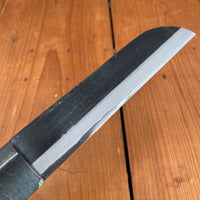 Mumei Tosa 170mm Takewari Knife Aogami #2 Ho Wood