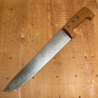 Unmarked 12” Boucher Butcher Knife Carbon Steel France 1960/70’s?