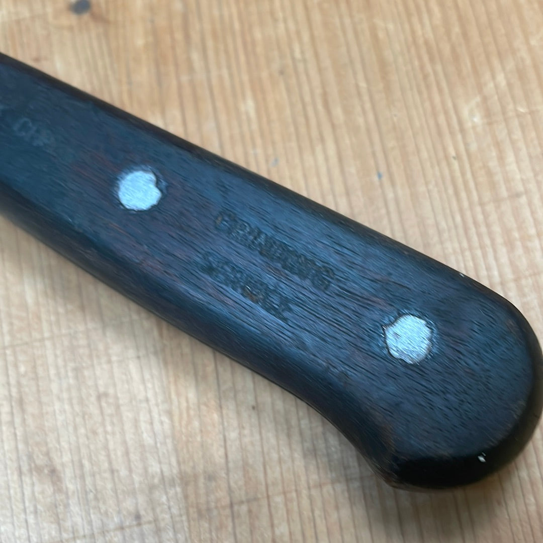 American 10" Chef Knife Carbon Steel & Rosewood ~1930's-60's