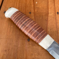 S. & S. Helle Holmedal Norway New Old Stock 100mm Knife - Laminated Carbon Steel