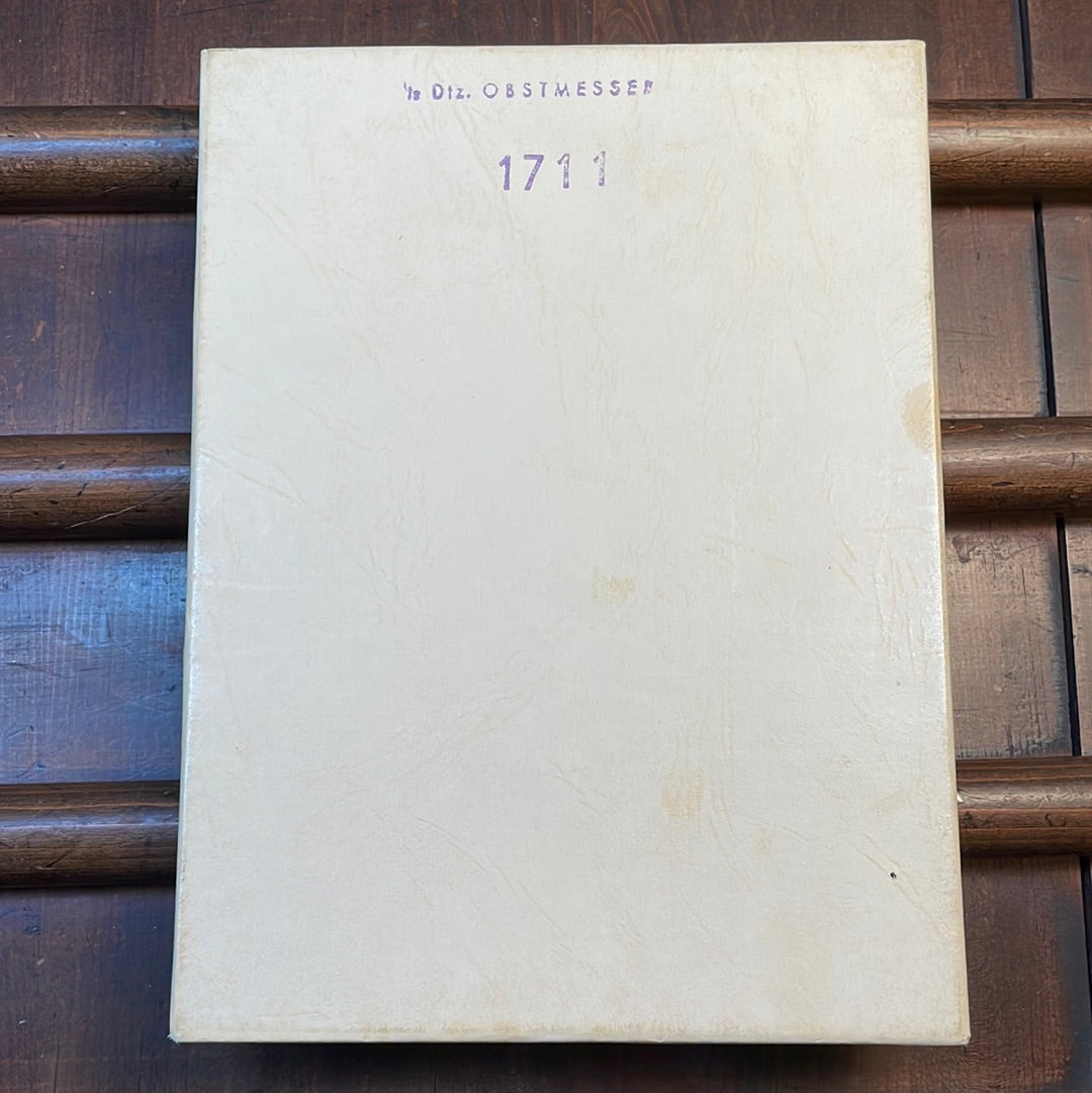 Eichenlaub Sardine Forks Stainelss & Ebony Solingen Germany~1970's In Box