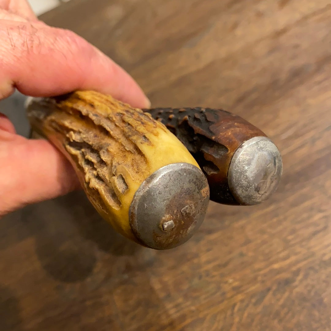 Joseph Rodgers & Sons Cutlers to His Majesty Carving Knife & Fork 1901 to 1948 pre 1930?