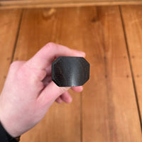 Alma Knife Co. Honesuki Kaku(Light) 52100 Kurouchi - Blackwood Tiffany Blue Divider