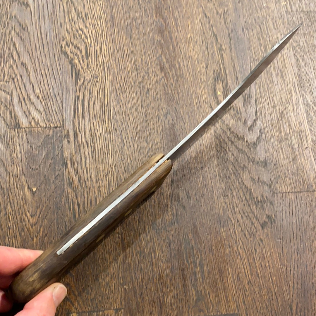 Unmarked 6” Skinning Knife Carbon Steel Germany 1950’s-70’s