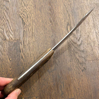 Unmarked 6” Skinning Knife Carbon Steel Germany 1950’s-70’s