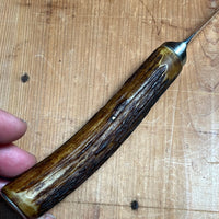 A J Jordan 8" Carving Knife Forged Carbon Steel Sheffield 1890’s-1920’s