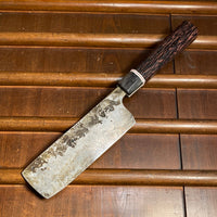 Fell Knives Nakiri 26C3 Carbon & Wrought Iron