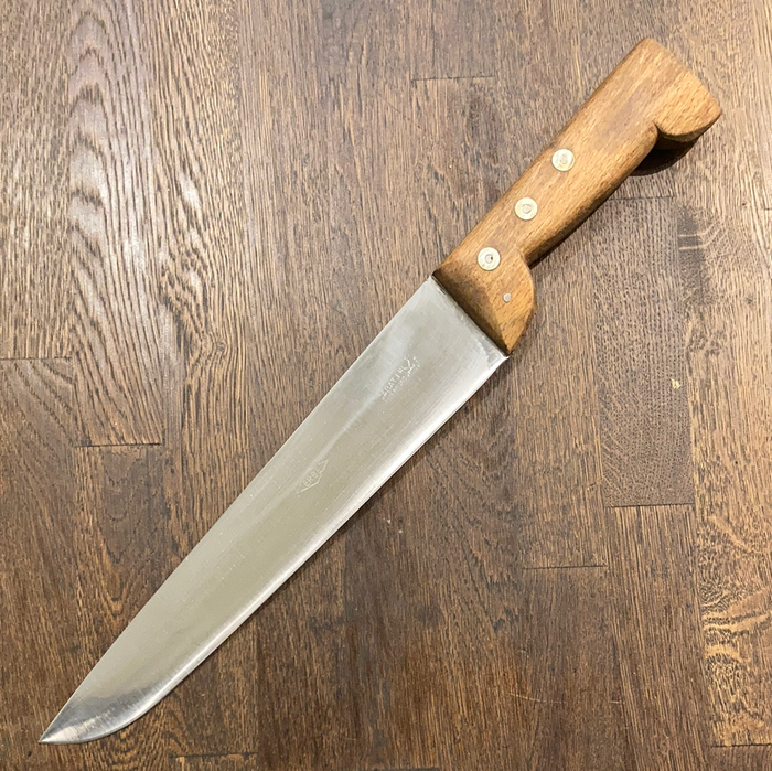 K Sabatier New Old Stock 11" Boucher Carbon Steel LRG Beech Handle