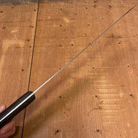 Nichols Bros 10” Bullnose Scimitar Carbon Shear Steel 19th C - Early 20th