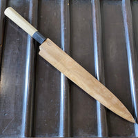 Jikko 270mm Yanagi 'Shoren' Ginsanko - D Ho & Horn W Saya
