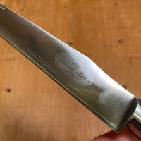 Sabatier Trumpet Ancienne Maison 8.25” Yataghan Slicer Stainless 1950’s