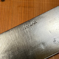 KA-BAR 10" Wide Slicer Knife Carbon Steel 1920's-50's