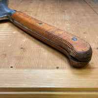 Landers Frary & Clark 10" Hogsplitter Cleaver Hand Forged Carbon Steel 1890s-1920s