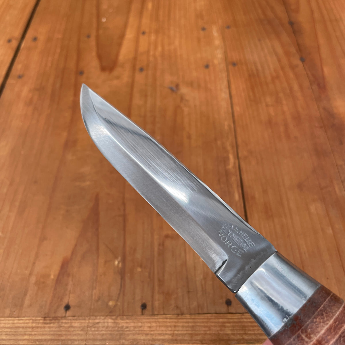 billet fejre Mariner S. & S. Helle Holmedal Norway New Vintage 115mm Knife - Carbon Steel –  Bernal Cutlery